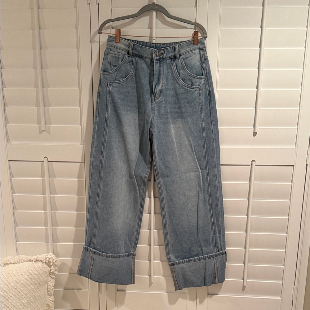 Amazon Light Blue Flare Jeans